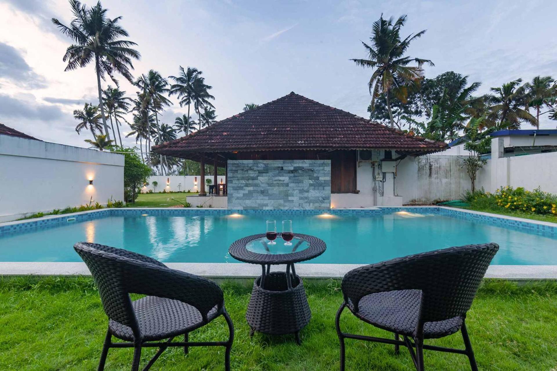 Deshadan'S Tarangi Beach Villas,Marari Mararikulam Buitenkant foto